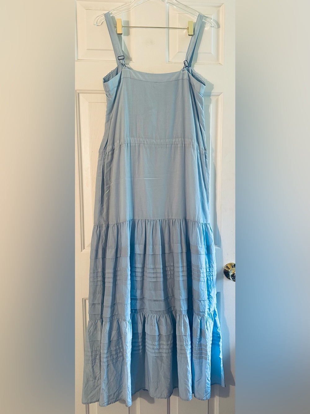 YOUNG FABULOUS & BROKE Small Romantic Coastal Boho Feminine Salima Maxi Dress
